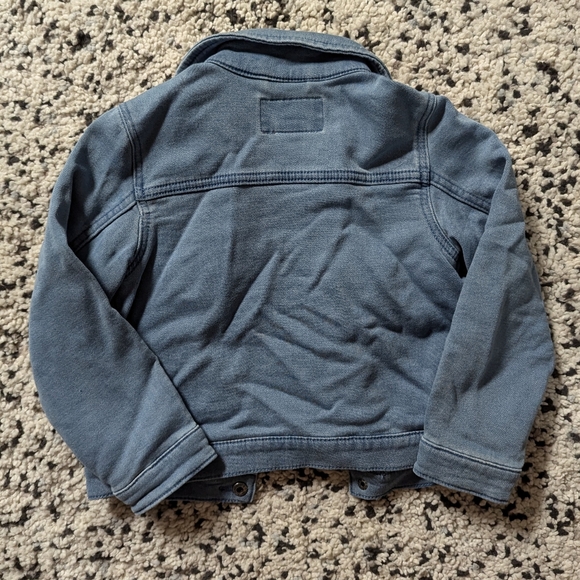 3 for $20 Joe Fresh 5T Denim Knit Jacket - Picture 2 of 3